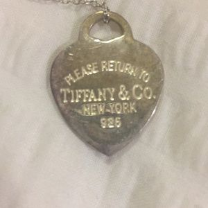 Return to Tiffany heart tag pendant